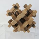 XXL wooden puzzle, multi-balls, 1970