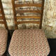 5x 60s 70s chairs dining chair dining chairs Danish design 60s