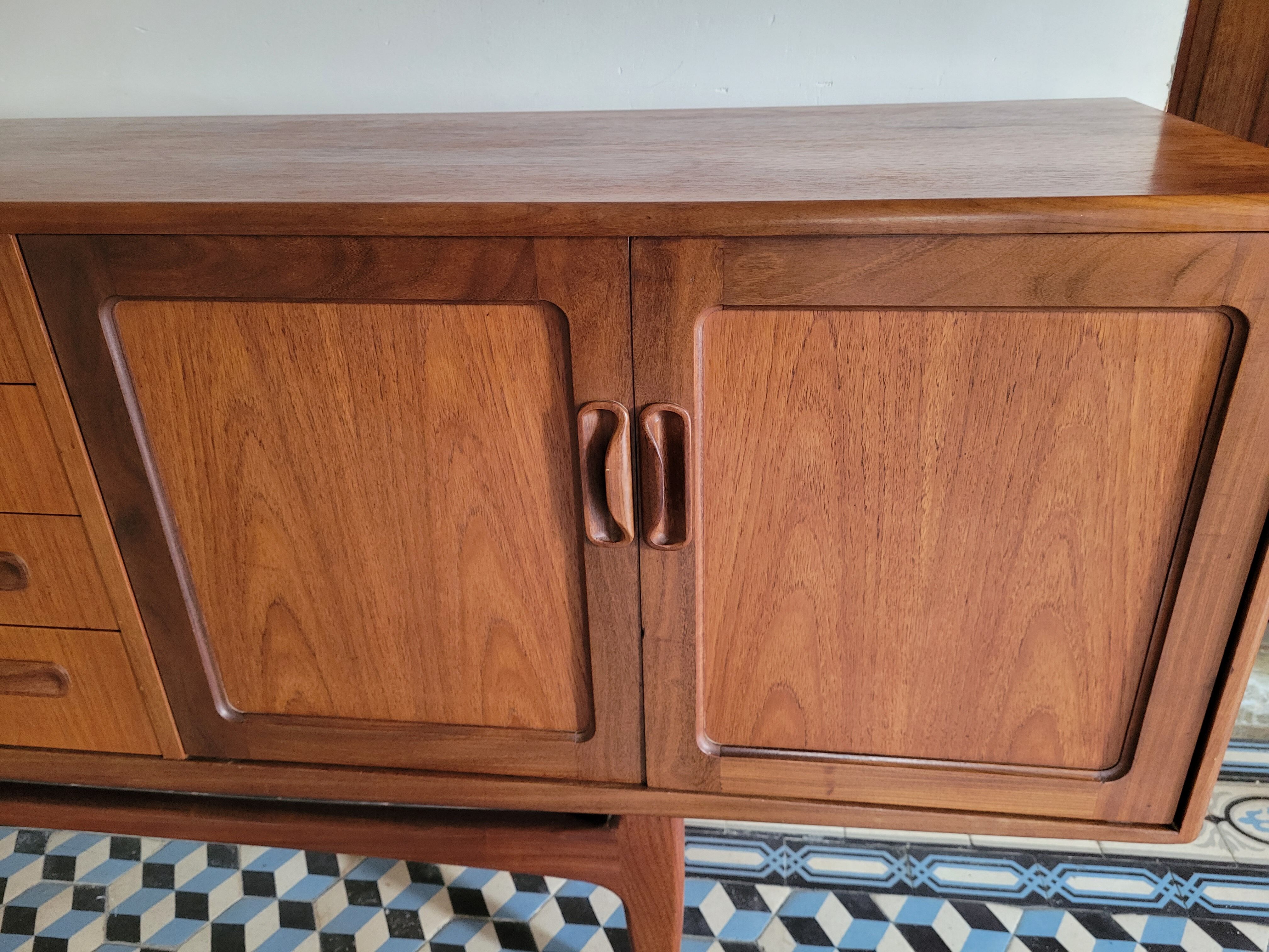 Enfilade en teck par  victor wilkins, G-Plan