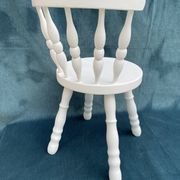 Chaise enfant bois tourné