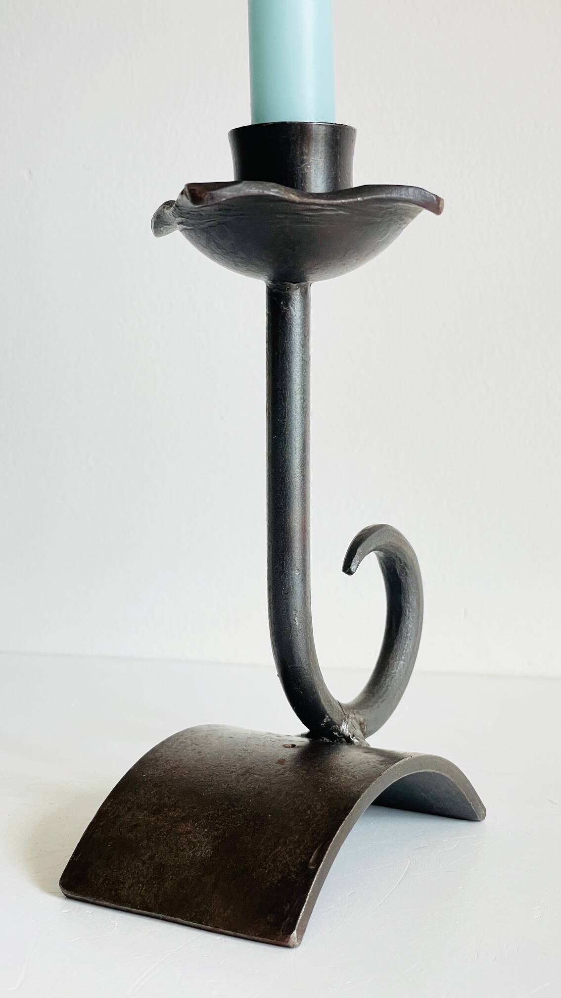 Vintage Brutalist Candle Holder