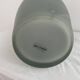 Large glass vase, Trait d'Union, gray-green tones, sandblasted vase decoration, elegant and chic