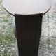 Art-Deco oval brown harness with shelves