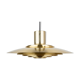 Danish pendant lamp P376 by Fabricius and Kastholm, Nordisk Solar, 1964