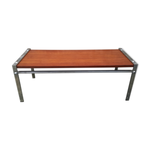 Table basse en chrome