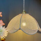 Suspension lamp vintage flower