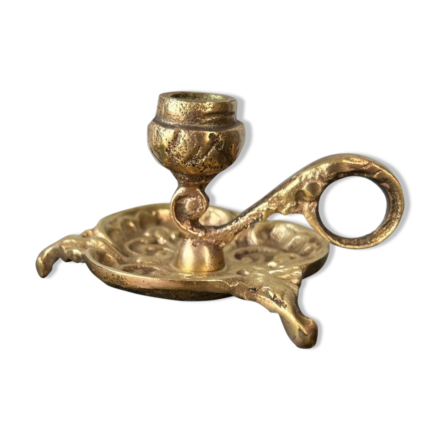 Bronze candle holder