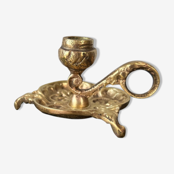 Bronze candle holder