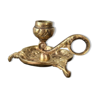 Bronze candle holder