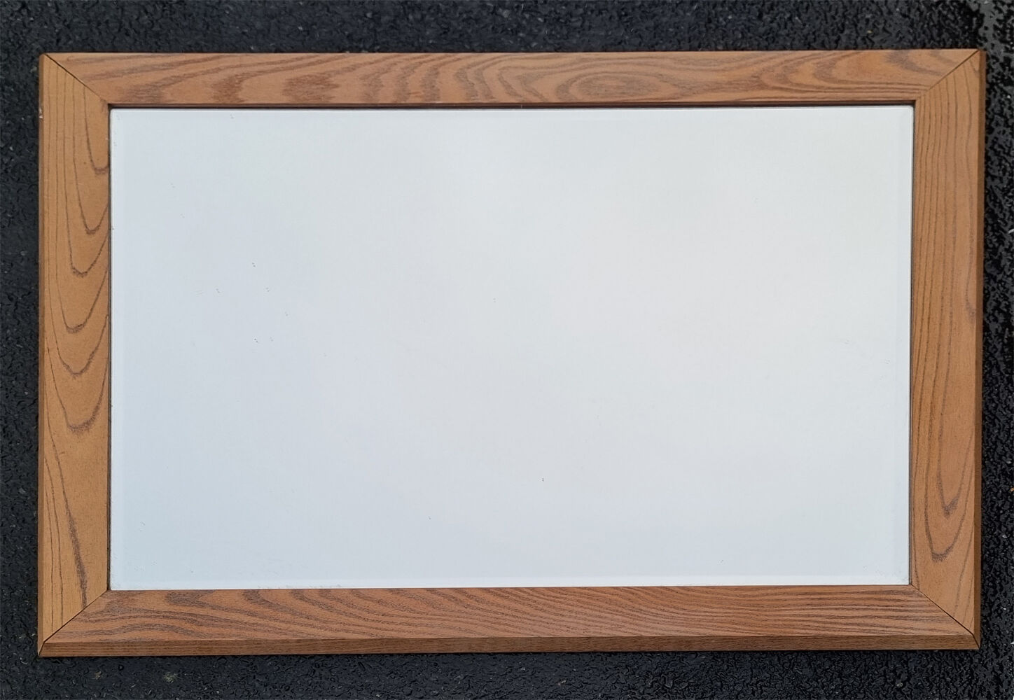 Wooden mirror