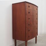 Teak chest of drawers, Danish design, 60s, made in Denmark