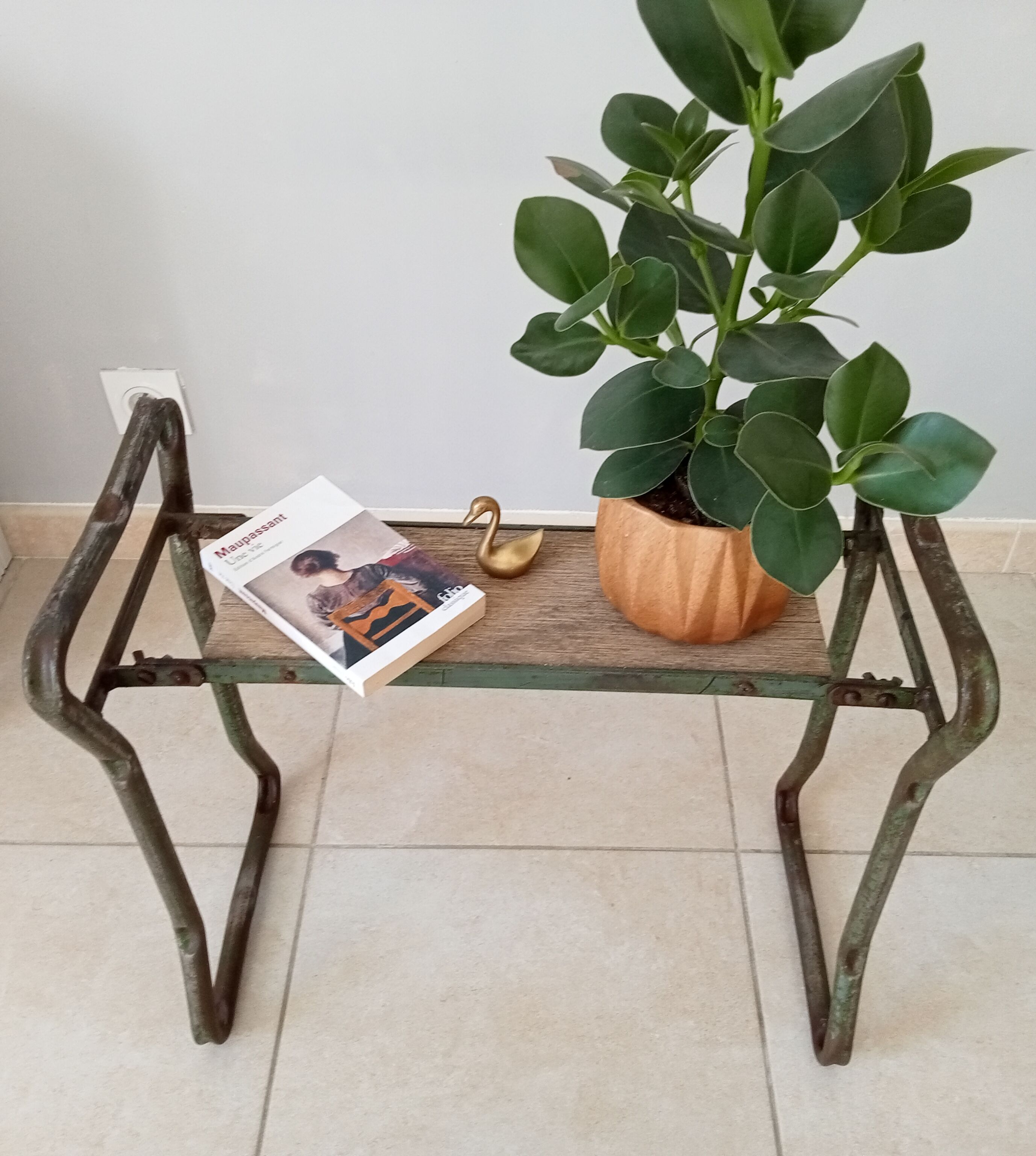 Vintage gardener's stool