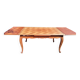 Cherry wood table in Louis XV style