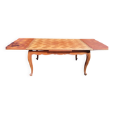 Cherry wood table in Louis XV style