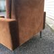 Pair of armchairs and his ottoman, circa 1970