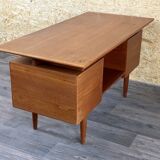 60s 70s teak desk desk Danish Modern Design Denmark