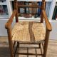 Chaise haute en bois pour enfant