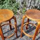 Paire de tabouret de bar type 64 Artek années 80