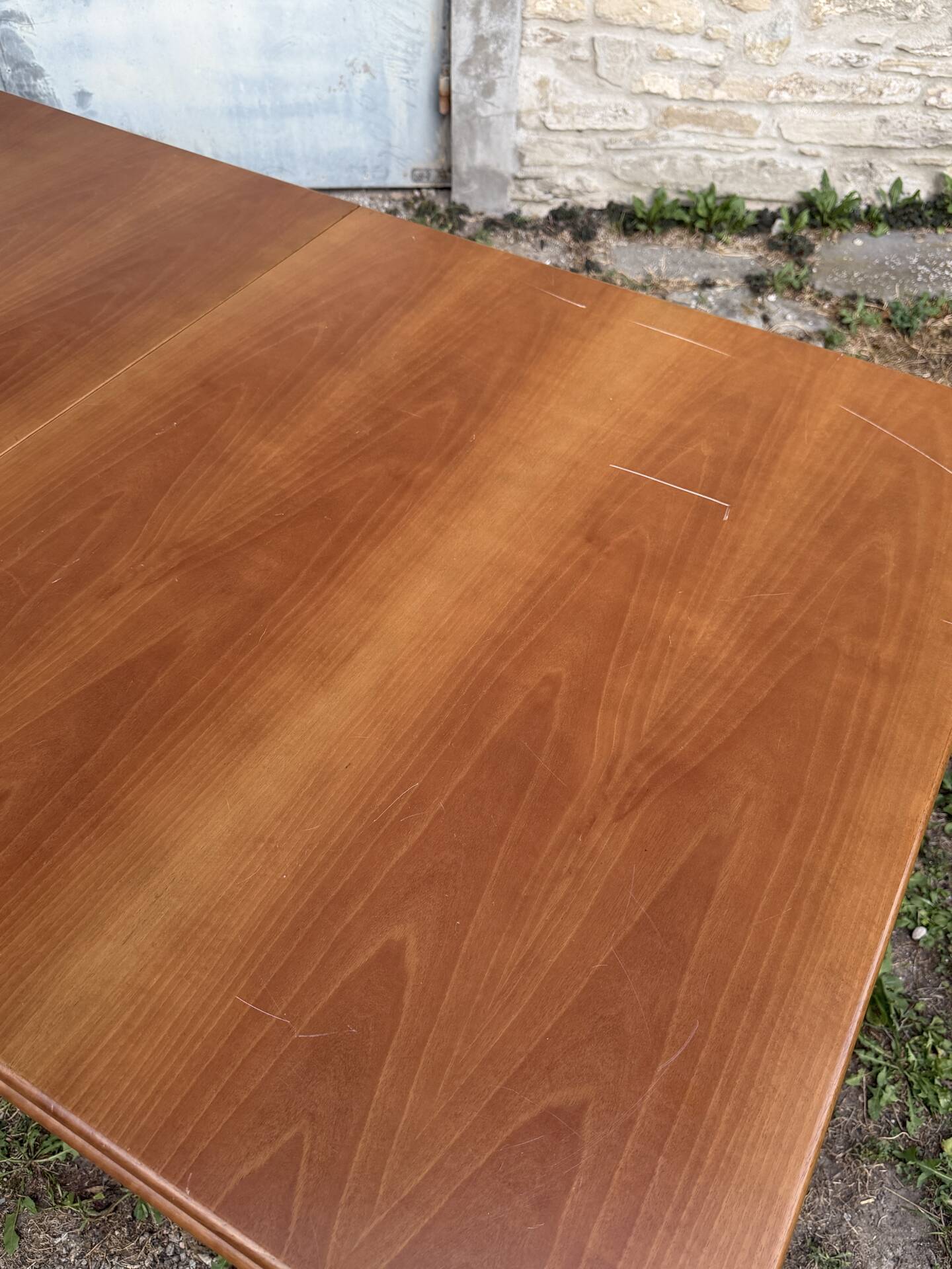 Extendable dining table Mou, Afra and Tobia Scarpa, Molteni, 1970