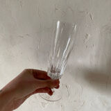 10 Baccarat champagne flutes