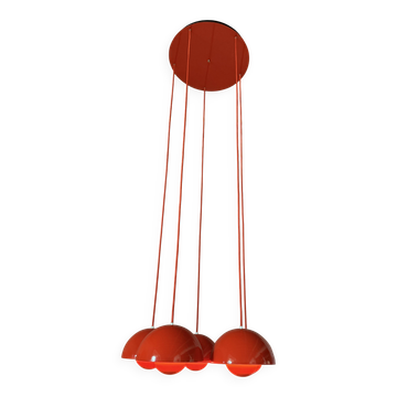 Verner Panton chandelier Flowerpot lamp