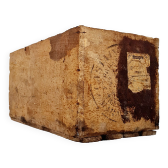 Old wooden box