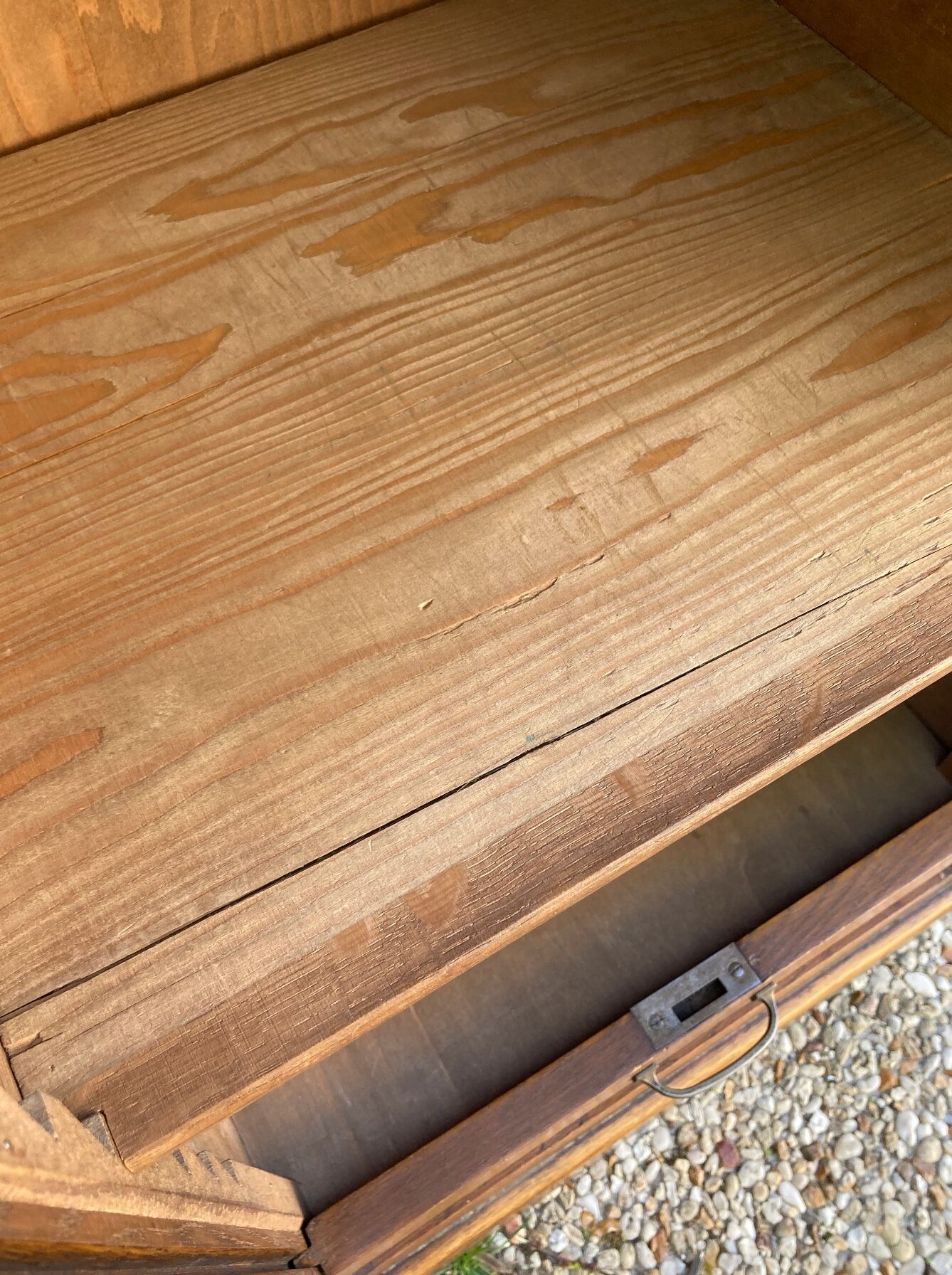 Vintage double curtain binder