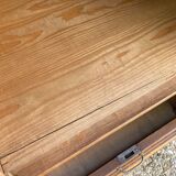 Vintage double curtain binder