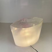Idra, grande lampe de table par R. Toso pour Leucos, années 1980