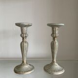 Two candle holders