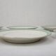 6 Paris porcelain dinner plates