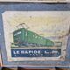 Old Louis Roussy box - LR Le Rapide - Scale O - in sheet metal from the 1940s