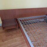 Bed with hanging bedside by ARP Minvielle edition