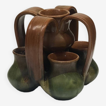 Vase à 5 pots vintage