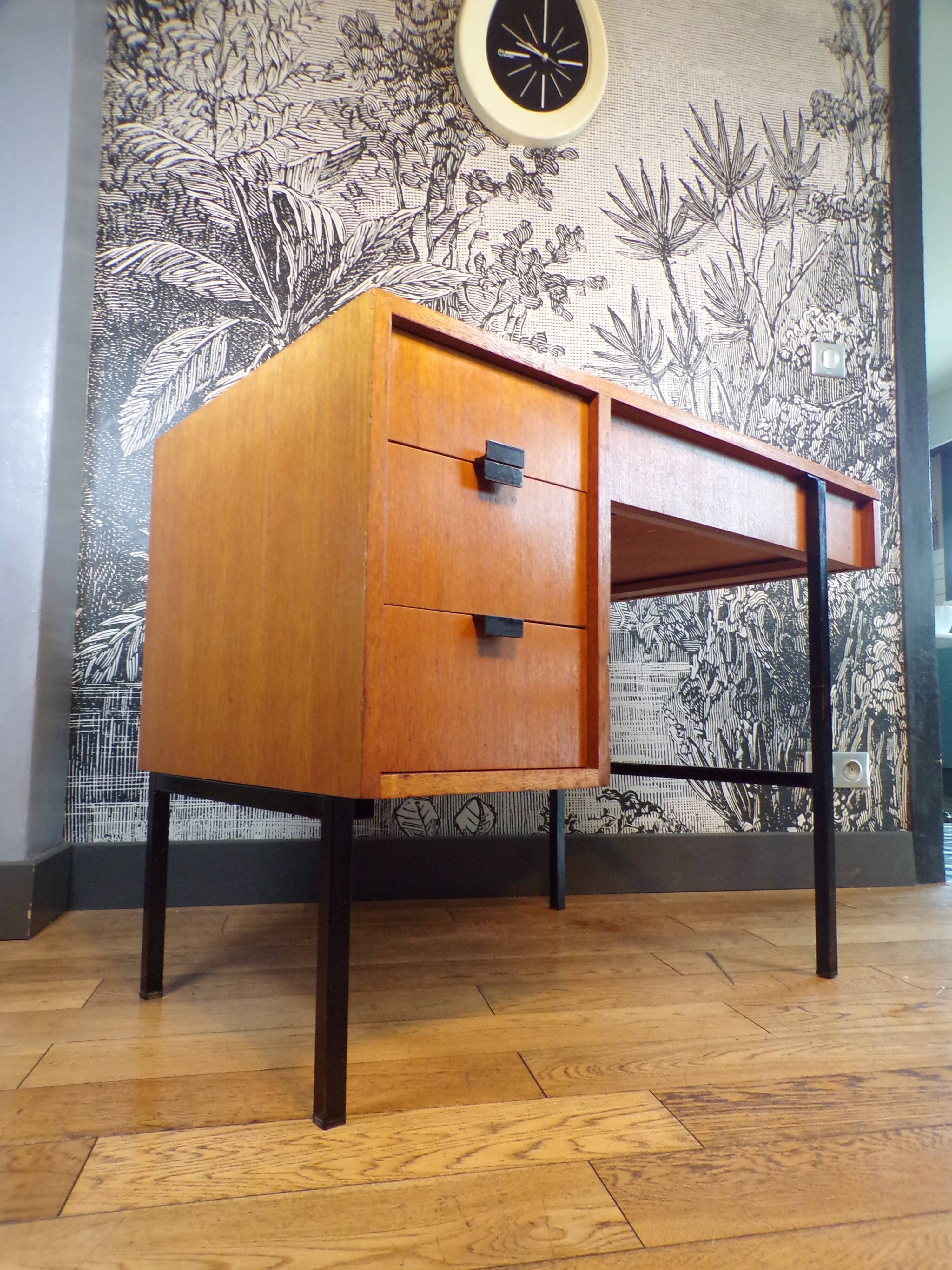 Multitable desk by Jacques Hitier for Multiplex