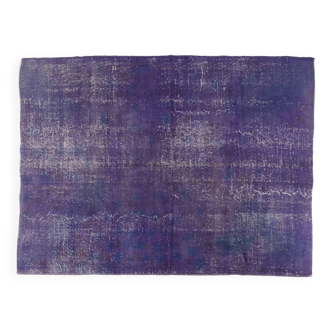 Tapis turc anatolien violet
