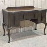 English Chippendale oak desk from the 1930s