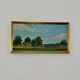 Original Swedish Oil on Canvas – “Landscape with Farms” by Schörström