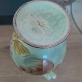 Vintage Belgian ceramic vase M Depose Style Hubert Bequet
