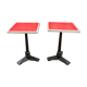 Tables bistrot vintage Fischel