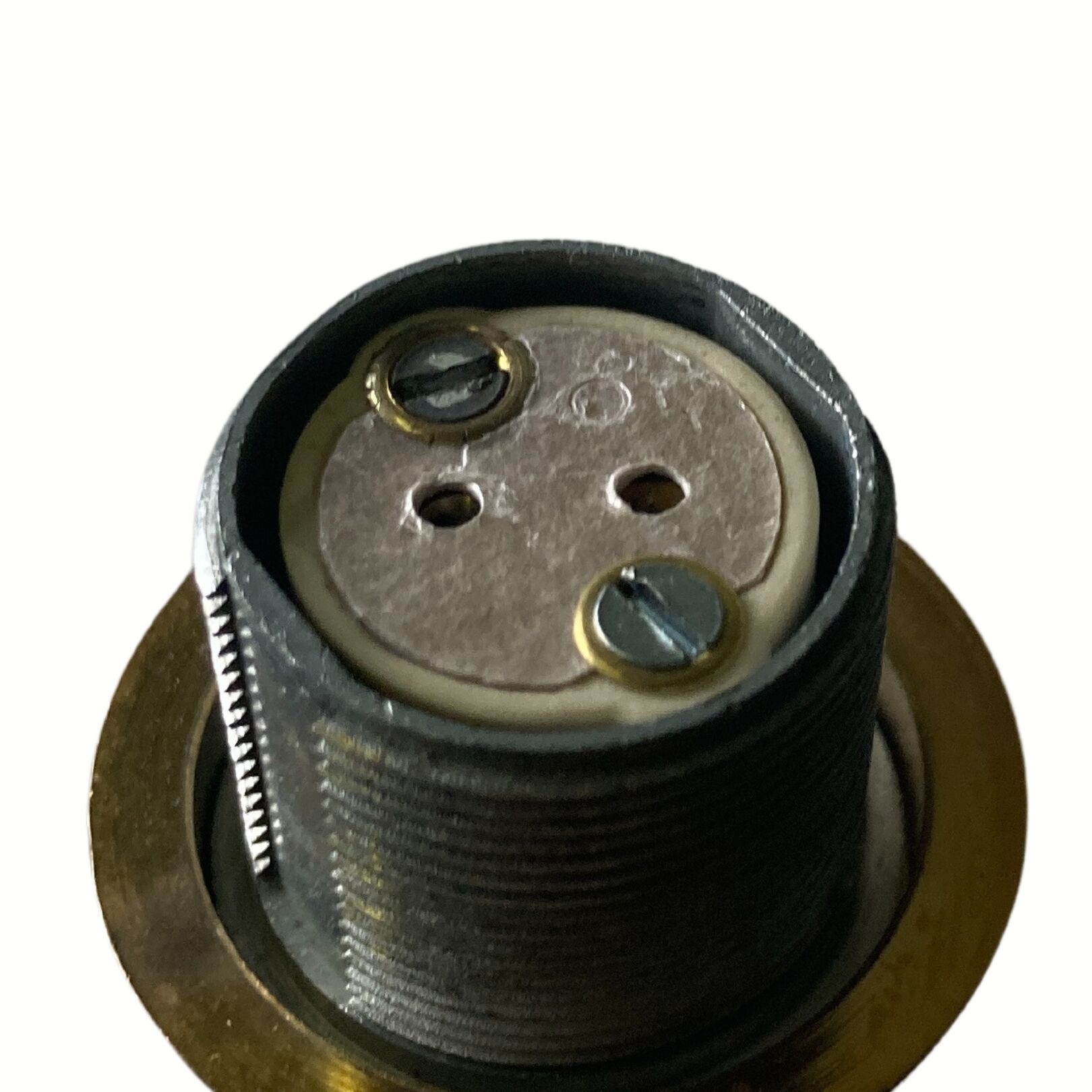 Patinated brass diabolo counterweight pendant lamp by SIsche, Germany