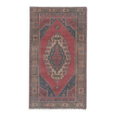 Vintage Turkish Oushak rug 133x235 cm