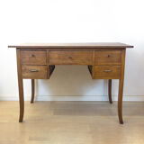 Walnut Art Nouveau Desk, Spain, 1910's