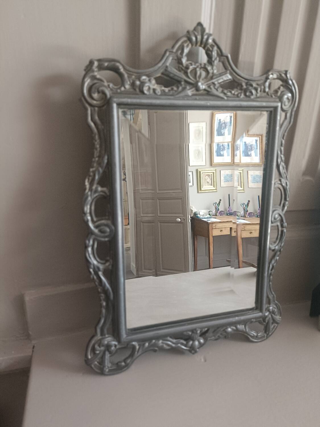 Art Deco Beveled Mirror