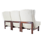 1970s modular three seater sofa by ton, czechoslovakia