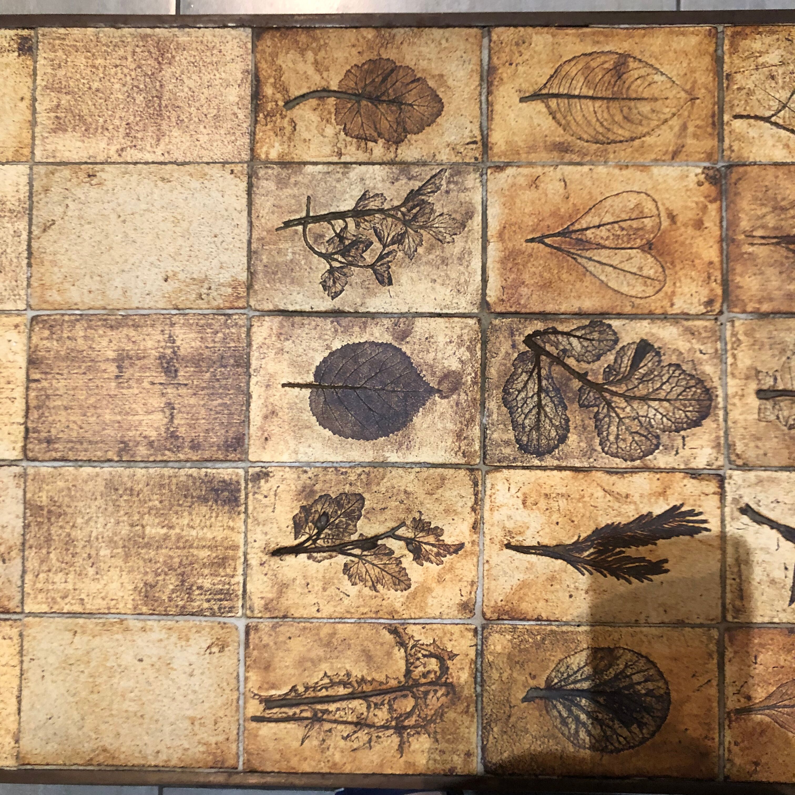 Capron tiled coffee table