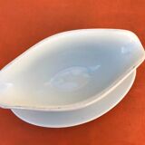 1940s Sauceboat on a Porcelain Frame, Schlaggenwald Manufacture