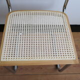 Duo of chairs Cesca B32 by Marcel Breuer