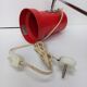 Lampe bureau vintage orientable rouge