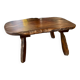 Old wooden coffee table